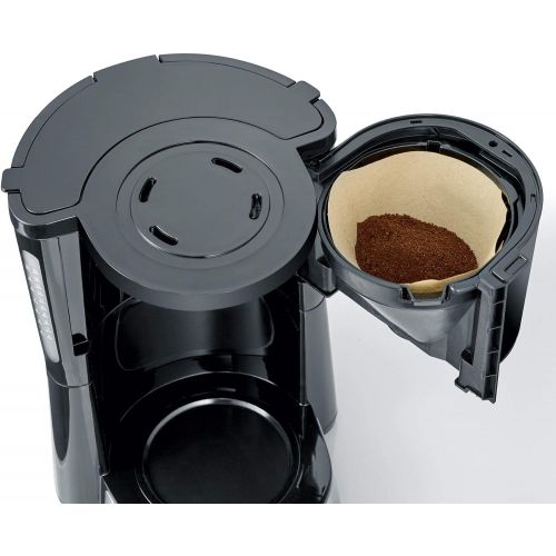  Marke: SEVERIN SEVERIN KA 4815 Type Kaffeemaschine (Fuer gemahlenen Filterkaffee, 10 Tassen, Inkl. Glaskanne) schwarz