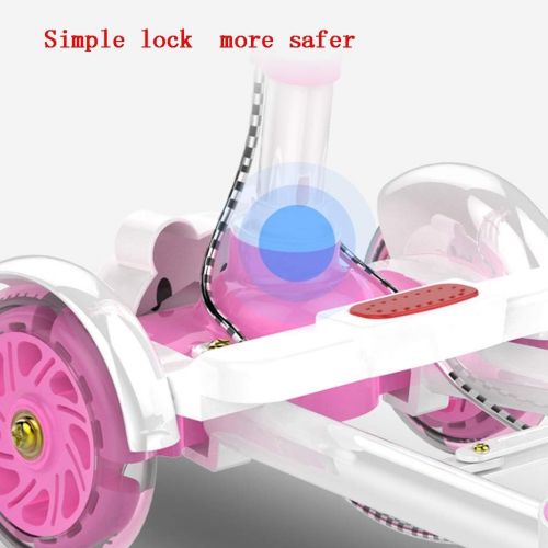  Marke: Skateboards Skateboards JXYH 2-3-6-8 Jahre Alte Kinder Zwei Fuesse Froschauto Schere 4 Runden Jungen Und Madchen Rosa 70cm Swing Yo Auto (Color : Pink, Size : 70 * 25 * 63cm)