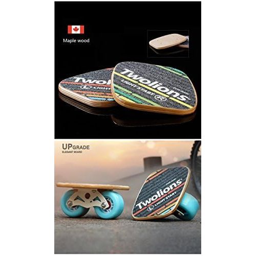  Marke: TWOLIONS TWOLIONS-GROM Drift Skates Freeline Sports mit 72mm PU Rader und ABEC 7 Kugellager (links & rechts)