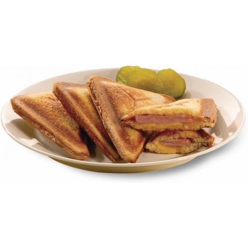 테팔 Marke: Tefal Tefal Ultracompact Sandwichmaker SM1552 [fuer dreieckige Sandwichtoasts; antihaftbeschichtete Platten; leichte Reinigung; kein Anbrennen; 700W Sandwich-Grill]