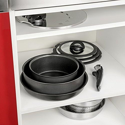 테팔 Marke: Tefal Tefal L6549102 Performance Pfannen- und Topf-Set 5-teilig, antihaftversiegelt, induktionsgeeignet, Starterset, schwarz