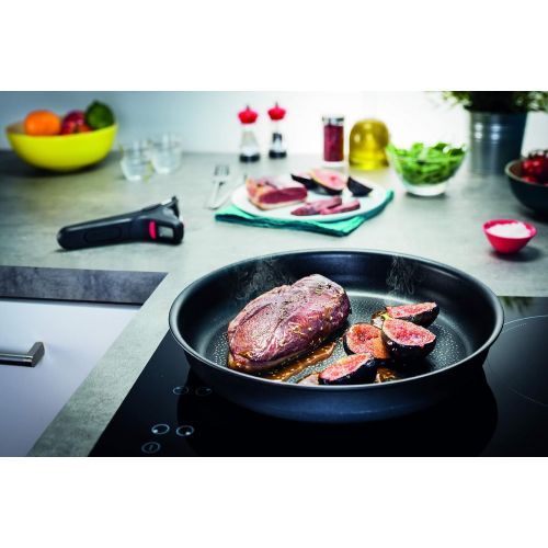 테팔 Marke: Tefal Tefal L6549102 Performance Pfannen- und Topf-Set 5-teilig, antihaftversiegelt, induktionsgeeignet, Starterset, schwarz