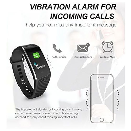  Marke: Tesure Smartwatch Wasserdicht ECG+PPG Smart Watch Uhr mit Pulsmesser Fitness Tracker Intelligente Armbanduhr Fitness Uhr mit Schrittzahler Schlaf-Monitor Call SMS Benachrichtigung Push fue