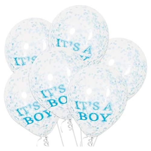  [아마존 핫딜]  [아마존핫딜]Unbekannt Babyparty fuer Jungen Affe Konfetti-Ballons 12 farblos