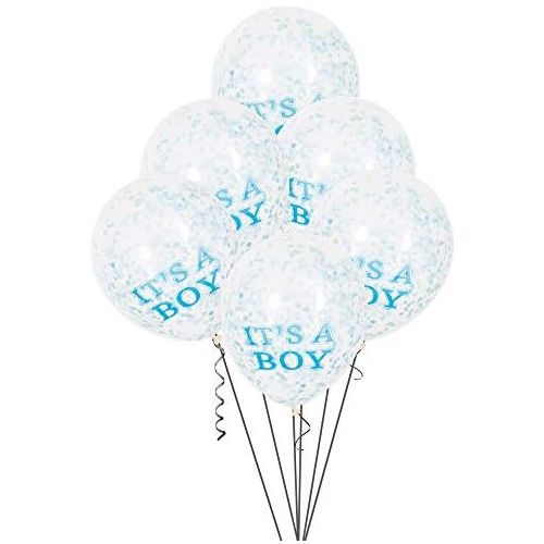  [아마존 핫딜]  [아마존핫딜]Unbekannt Babyparty fuer Jungen Affe Konfetti-Ballons 12 farblos