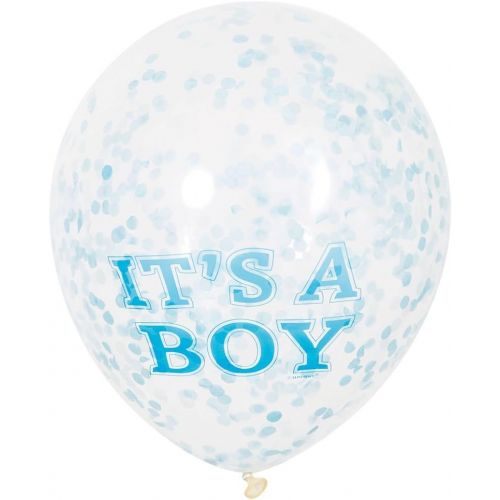  [아마존 핫딜]  [아마존핫딜]Unbekannt Babyparty fuer Jungen Affe Konfetti-Ballons 12 farblos