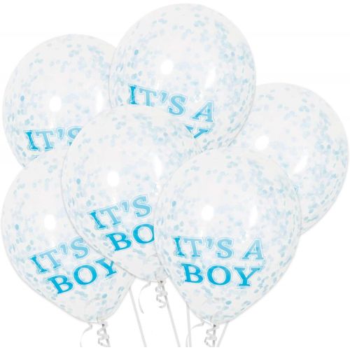  [아마존 핫딜]  [아마존핫딜]Unbekannt Babyparty fuer Jungen Affe Konfetti-Ballons 12 farblos