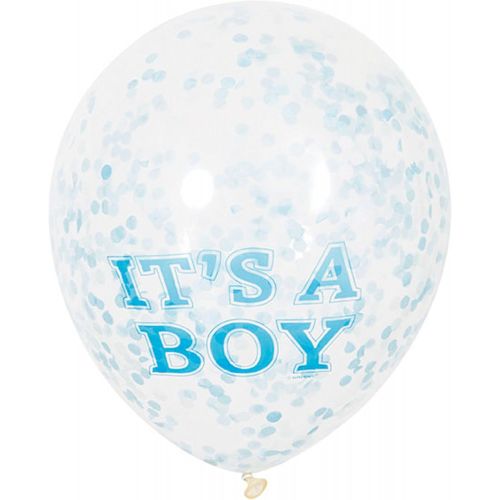  [아마존 핫딜]  [아마존핫딜]Unbekannt Babyparty fuer Jungen Affe Konfetti-Ballons 12 farblos