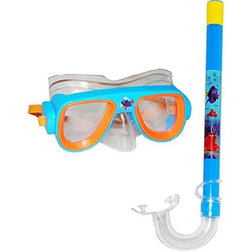  Marke: alles-meine.de GmbH alles-meine.de GmbH 2 TLG. Set _ Taucherbrille / Schwimmbrille & Schnorchel - Findet Nemo - Fisch Dory - Kinder von 5 bis 12 Jahre - verstellbar / wasserdicht & Anti Beschlag..