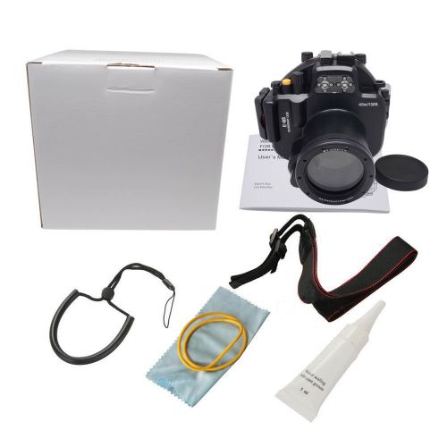  Market&YCY 40m  130ft Housing Water Resistant Diving Hard Protective Case, for Olympus E-M5  EM5 with 12-50mm Lens