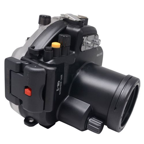  Market&YCY 40m  130ft Housing Water Resistant Diving Hard Protective Case, for Olympus E-M5  EM5 with 12-50mm Lens