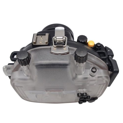  Market&YCY 40m  130ft Housing Water Resistant Diving Hard Protective Case, for Olympus E-M5  EM5 with 12-50mm Lens