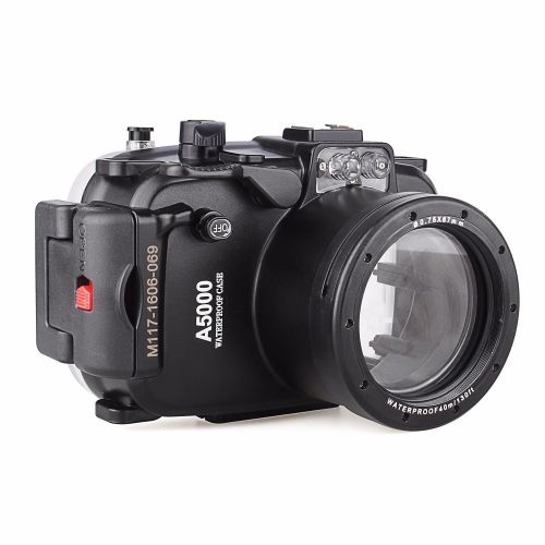  Market&YCY 40m  130ft Water Resistant Housing Diving Hard Protective Case for Sony A5000 with 16-50mm Lens