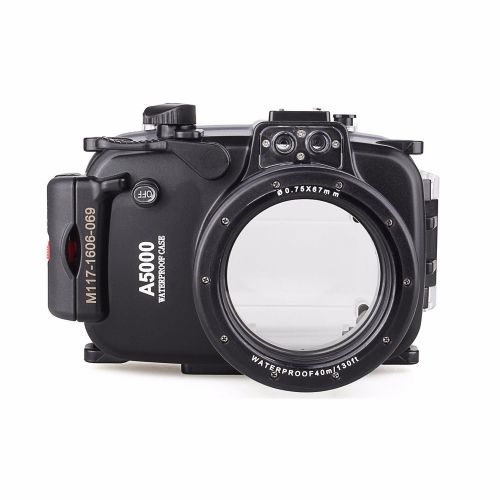  Market&YCY 40m  130ft Water Resistant Housing Diving Hard Protective Case for Sony A5000 with 16-50mm Lens