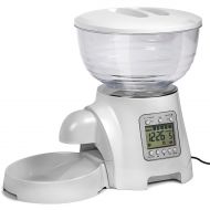 Marketworldcup Automatic Pet Feeder Dog Cat Programmable Animal Food Bowl Timed Auto Dispenser