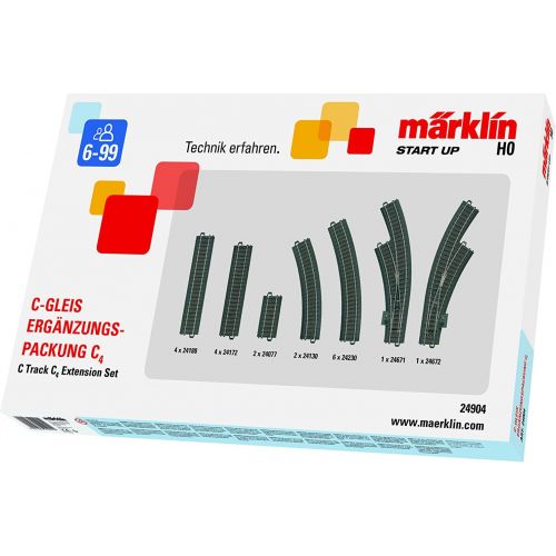  Marklin C Track C4 Extension Rail Track Set HO scale