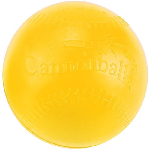  The Cannonball Weighted Ball (Yellow), Smaller than official size softballs allowing men, women, and youth to warm up with the same ball. By Markwort