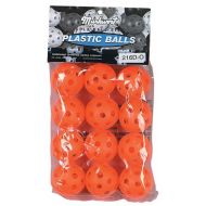 Markwort 5-Inch Traditional Style Pliable Plastic Golf Training Balls (Dozen)