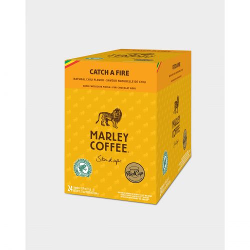  Marley Coffee Catch a Fire RealCup Coffee Portion Pack for Keurig Brewers by Marley Coffee