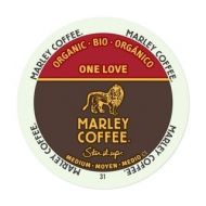 Marley Coffee One Love Medium Organic K-Cup Portion Pack for Keurig Brewers by Marley Coffee