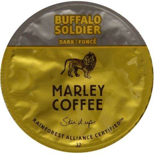  Marley Coffee Buffalo Soldier K-Cup Portion Pack for Keurig Brewers by Marley Coffee