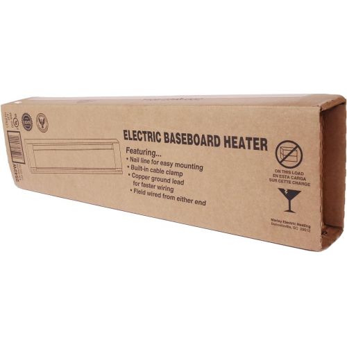  Marley Q-Mark 2512W Electric Baseboard Heater With 400 Watts