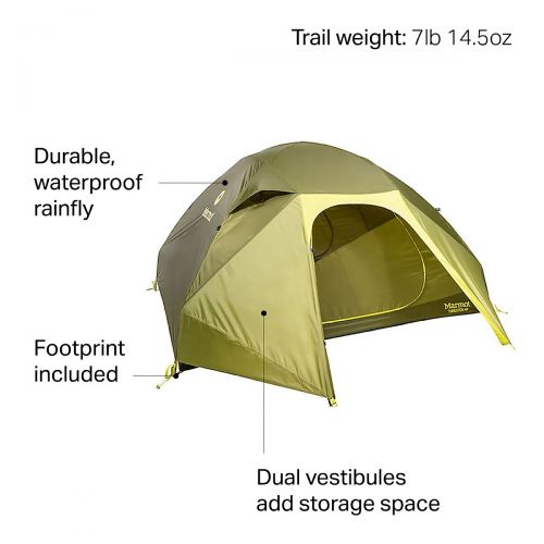 마모트 Marmot Tungsten Tent: 4-Person 3-Season