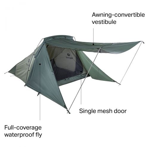 마모트 Marmot Mantis Plus Tent: 2-Person 3-Season