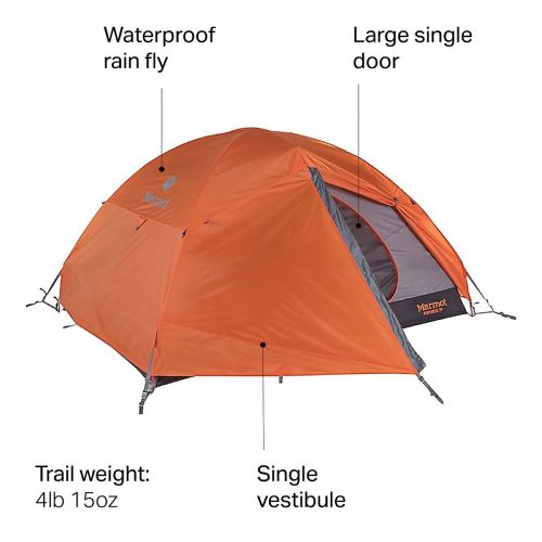 마모트 Marmot Fortress UL Tent: 3-Person 3-Season