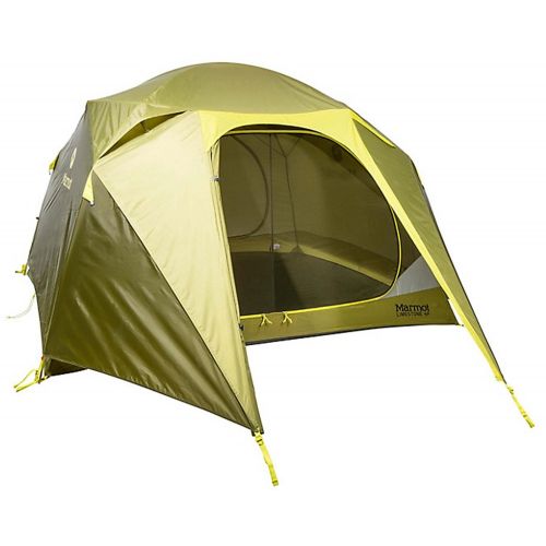 마모트 Marmot Limestone 4P, Leichtes Zelt 4 Personen, 4 Mann Trekking Zelt, Camping Zelt, absolut wasserdicht