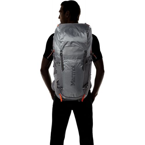 마모트 [아마존베스트]Marmot Graviton 38 Lightweight Hiking Backpack, Steel/Cinder