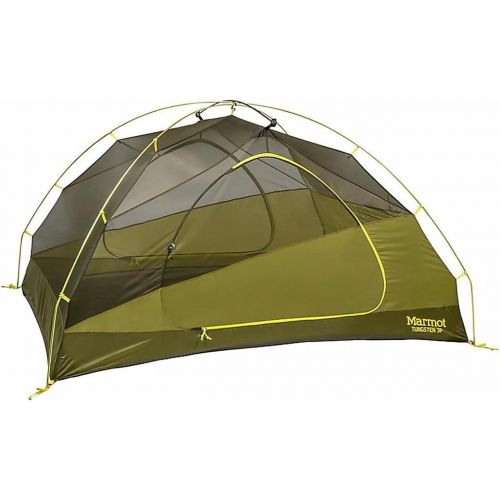 마모트 Marmot Tungsten 3p Tent: 3-Person 3-Season Green Shadow/Moss, One Size