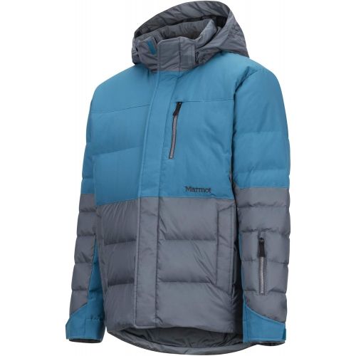 마모트 Marmot Shadow Ski Jacket Mens Sz M Steel Onyx/Moroccan Blue