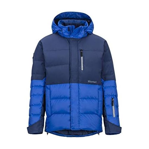 마모트 Marmot Shadow Ski Jacket Mens Sz L Surf/Arctic Navy