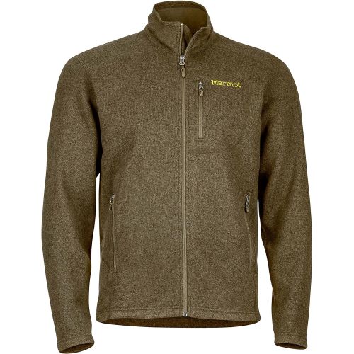 마모트 Marmot Mens Drop Line, Lightweight 100-Weight Sweater Fleece Jacket