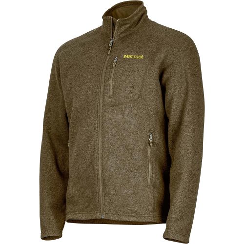 마모트 Marmot Mens Drop Line, Lightweight 100-Weight Sweater Fleece Jacket