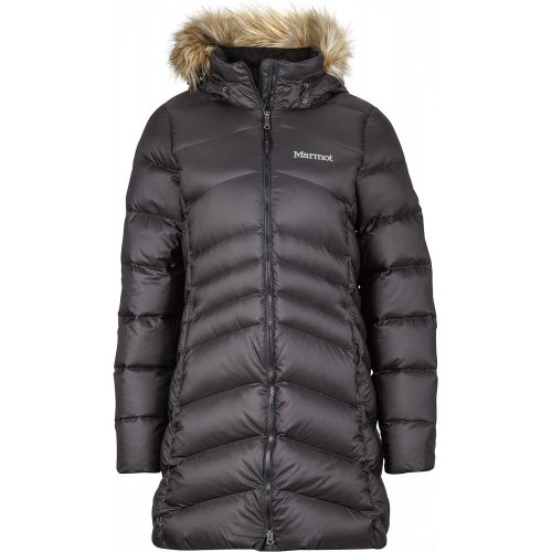 마모트 Marmot Womens Montreal Knee-Length Down Puffer Coat, Fill Power 700