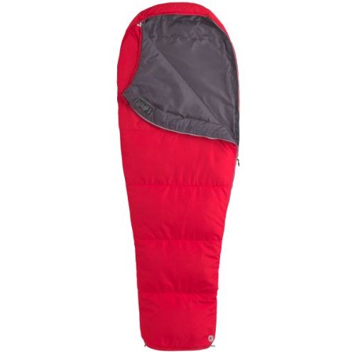 마모트 MARMOT Winter-Sleeping-Bags Marmot NanoWave Synthetic Sleeping Bag, Regular-Left, Red