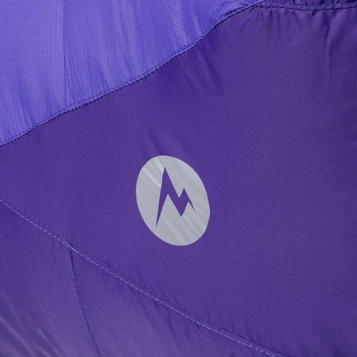 마모트 Marmot Ouray Sleeping Bag, Electric Purple/Royal Grape, Reg 5ft 6in, RZ, 29940-6999-Reg: 56 / RZ