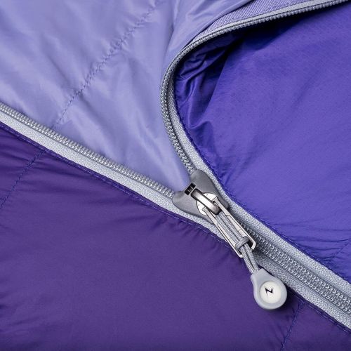 마모트 Marmot Ouray Sleeping Bag, Electric Purple/Royal Grape, Reg 5ft 6in, RZ, 29940-6999-Reg: 56 / RZ