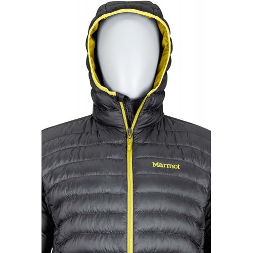 마모트 Marmot Tullus Hoody Mens Winter Puffer Jacket, Fill Power 600