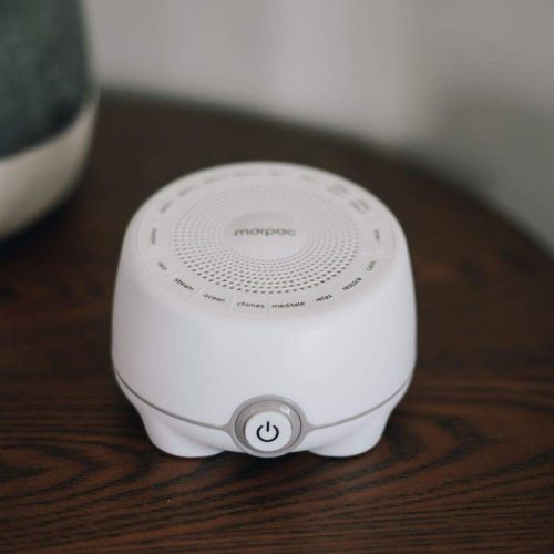  Marpac Hushh Portable White Noise Machine for Baby | 3 Soothing, Natural Sounds with Volume Control...