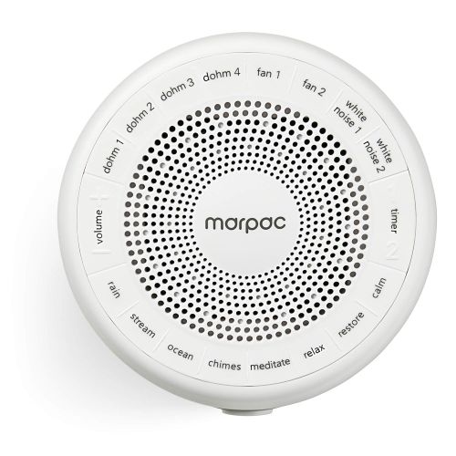  Marpac Hushh Portable White Noise Machine for Baby | 3 Soothing, Natural Sounds with Volume Control...