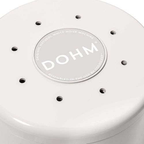  Marpac Dohm Classic (White) | The Original White Noise Machine | Soothing Natural Sound from a Real Fan | Noise Cancelling | Sleep Therapy, Office Privacy, Travel | For Adults & Ba