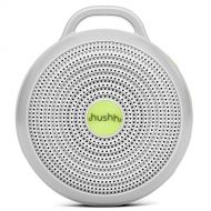Marpac Hushh Portable White Noise Machine for Baby | 3 Soothing, Natural Sounds with Volume Control | Compact for On-the-Go Use & Travel | USB Rechargeable | Baby-Safe Clip & Child