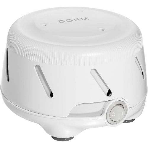  Marpac Dohm UNO White Noise Machine | Real Fan Inside for Non-Looping White Noise | Sound Machine for Travel, Office Privacy, Sleep Therapy | for Adults & Baby | 101 Night Trial