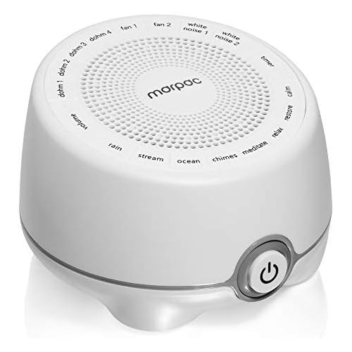  Marpac Whish White Noise Sound Machine | 16 Natural & Soothing Sounds with Volume Control | White Noise, Nature Sounds | Travel, Office Privacy, Sleep Therapy, Concentration | For