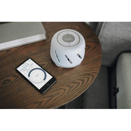  Marpac Dohm Connect (White) | White Noise Machine w/ App-Based Controls | Soothing Sounds from a Real Fan | Sleep Timer & Volume Control | Sleep Therapy, Office Privacy, Travel | F