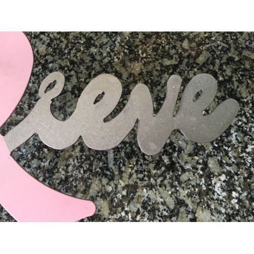  MarriedToTheMetal Metal Believe Cause Ribbon Garden Stake