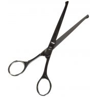 Mars Coat King Mars Professional Stainless Steel Curved Ball-Tip Hair Scissors, Microserrated, 6.5 Length